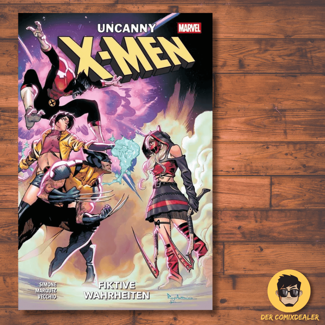 Uncanny X-Men #3 Comic Cover featuring vibrant characters battling, showcasing Marvel’s thrilling storyline.