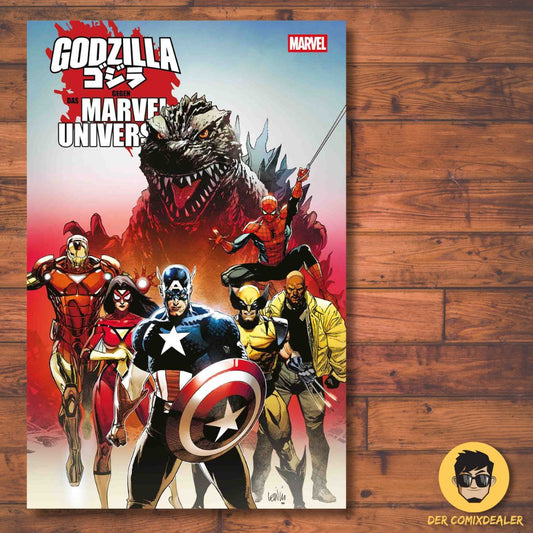 Godzilla gegen das Marvel-Universum Variant (150)