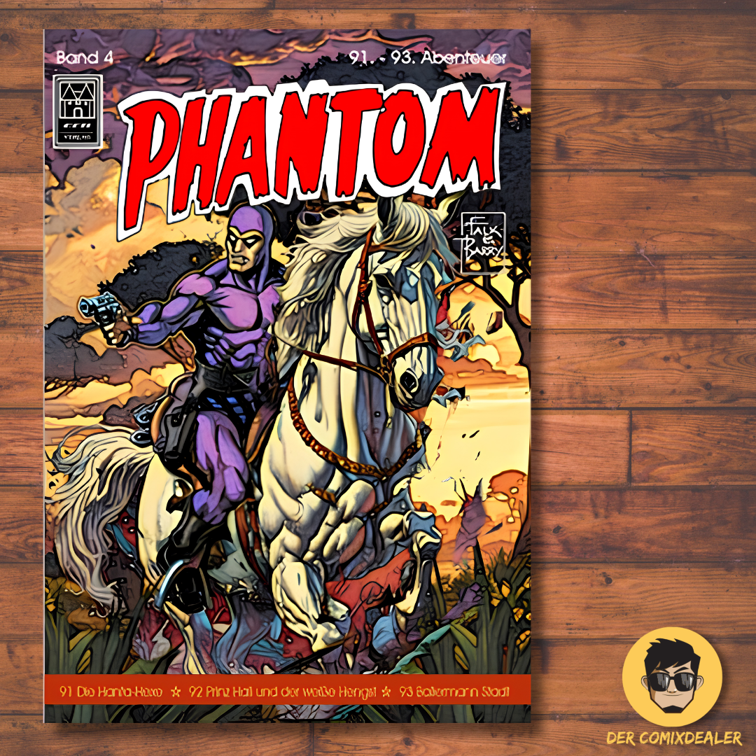 Phantom 91.-93. Abenteuer Hardcover (ECR Verlag)