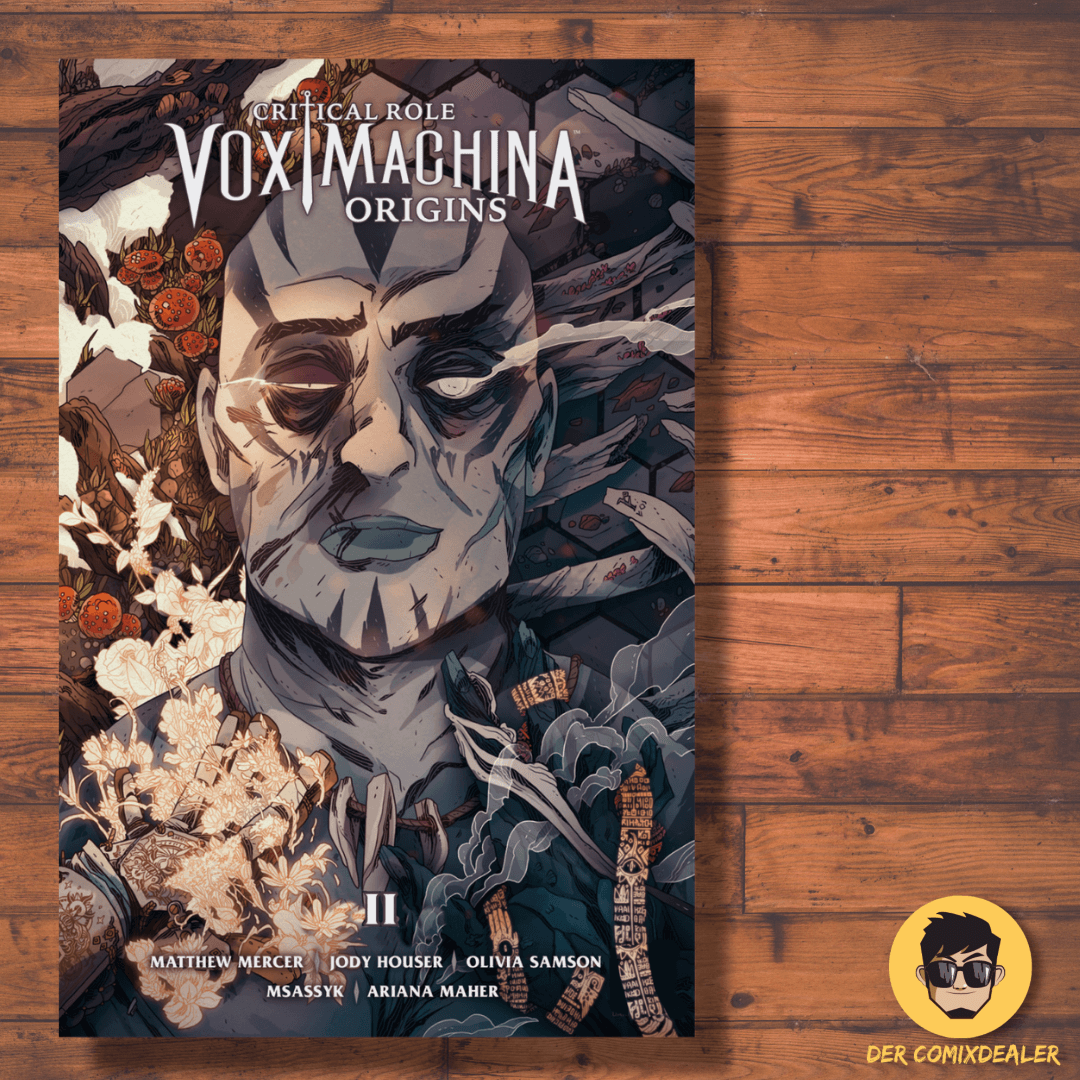Critical Role #2 (Neuauflage) Vox Machina Origins comic book cover featuring detailed artwork and character design