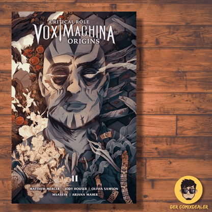 Critical Role #2 (Neuauflage) Vox Machina Origins comic book cover featuring detailed artwork and character design