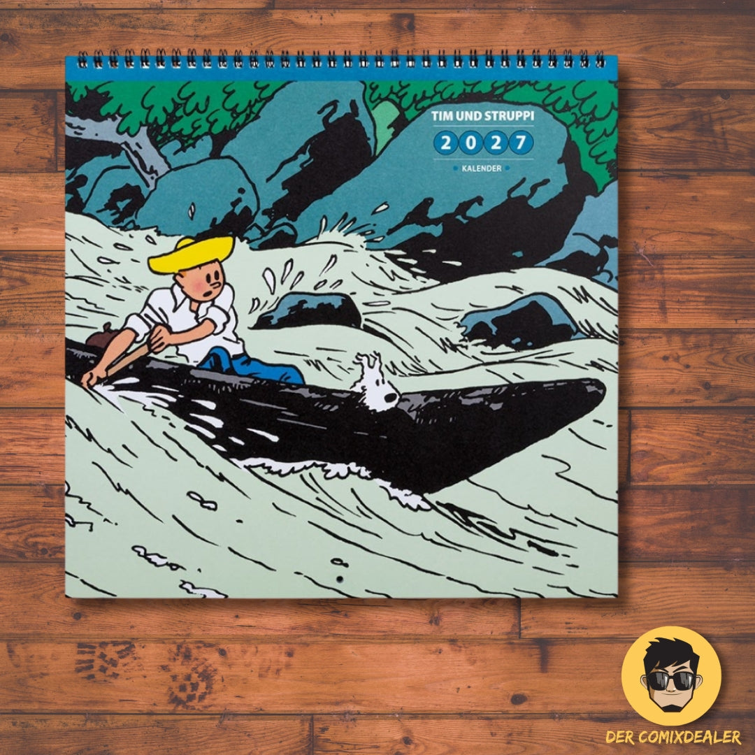 Tim & Struppi Wandkalender 2027