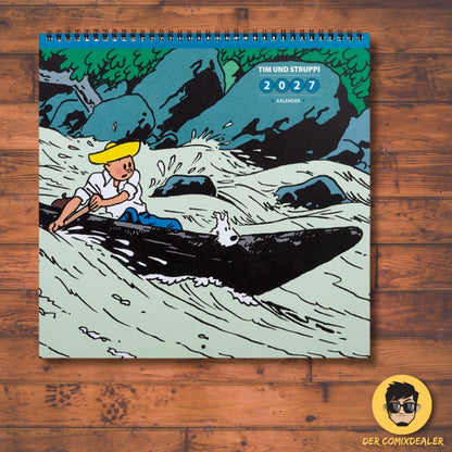 Tim & Struppi Wandkalender 2027
