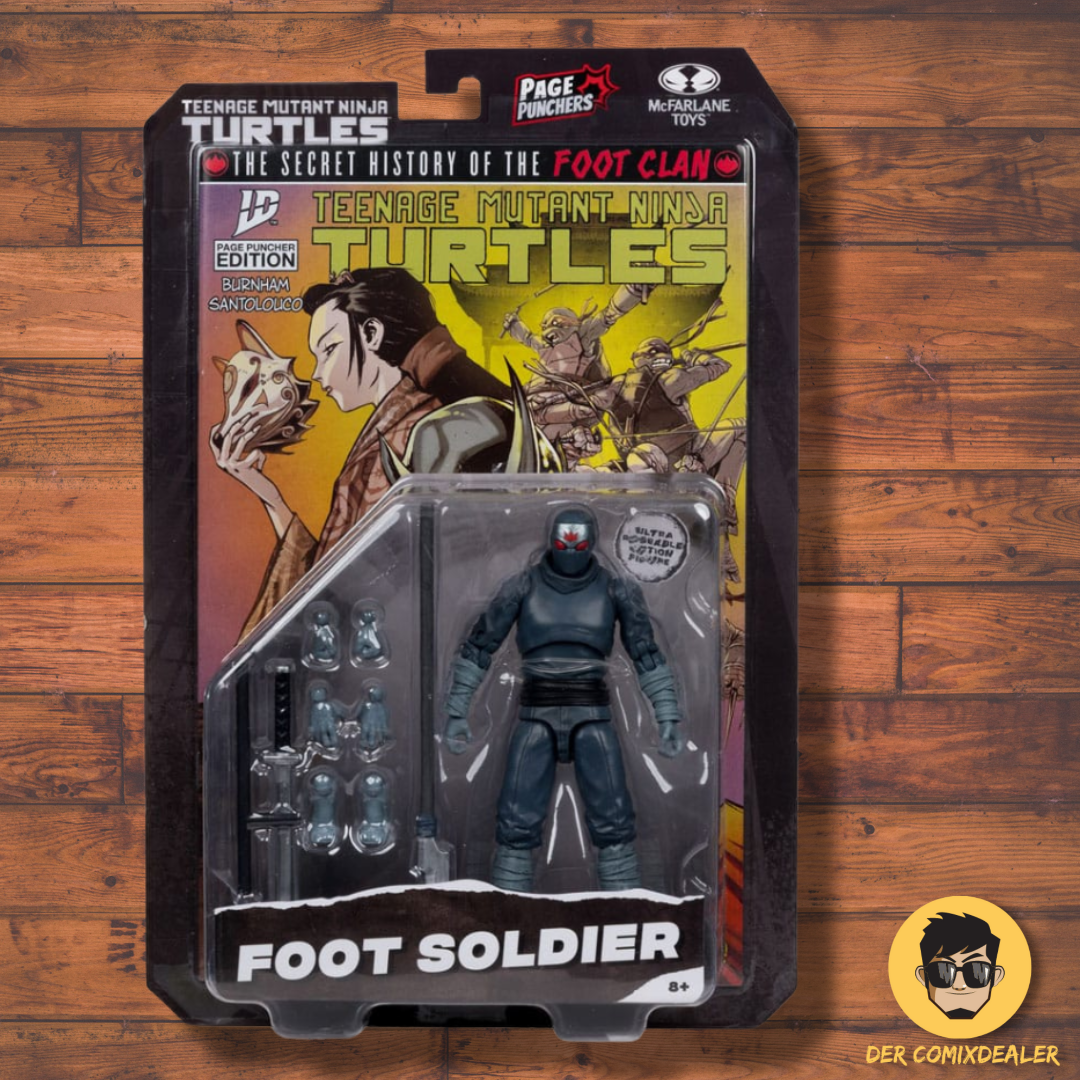 Teenage Mutant Ninja Turtles Page Punchers Actionfigur Foot Soldier 14 cm