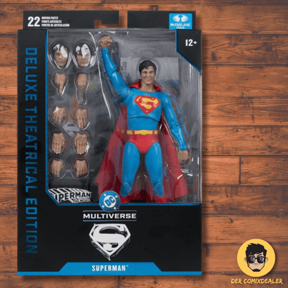 Superman (1978) DC Multiverse Deluxe Theatrical Edition Actionfigur Superman 19 cm