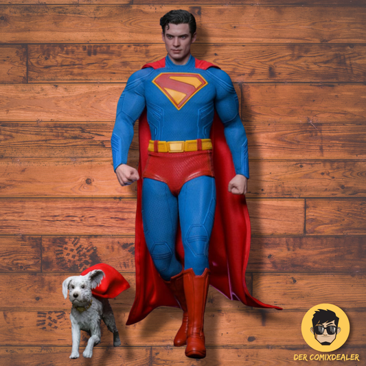 Superman (2025) – Movie Masterpiece 1/6 Superman & Krypto