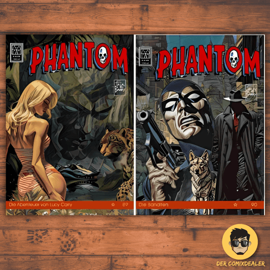 Phantom 89.-90. Abenteuer (ECR Verlag) 2 Hefte im Set - Der Comixdealer