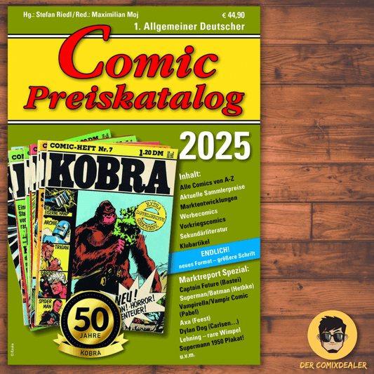 Comic Preiskatalog 2025 SC - Der Comixdealer