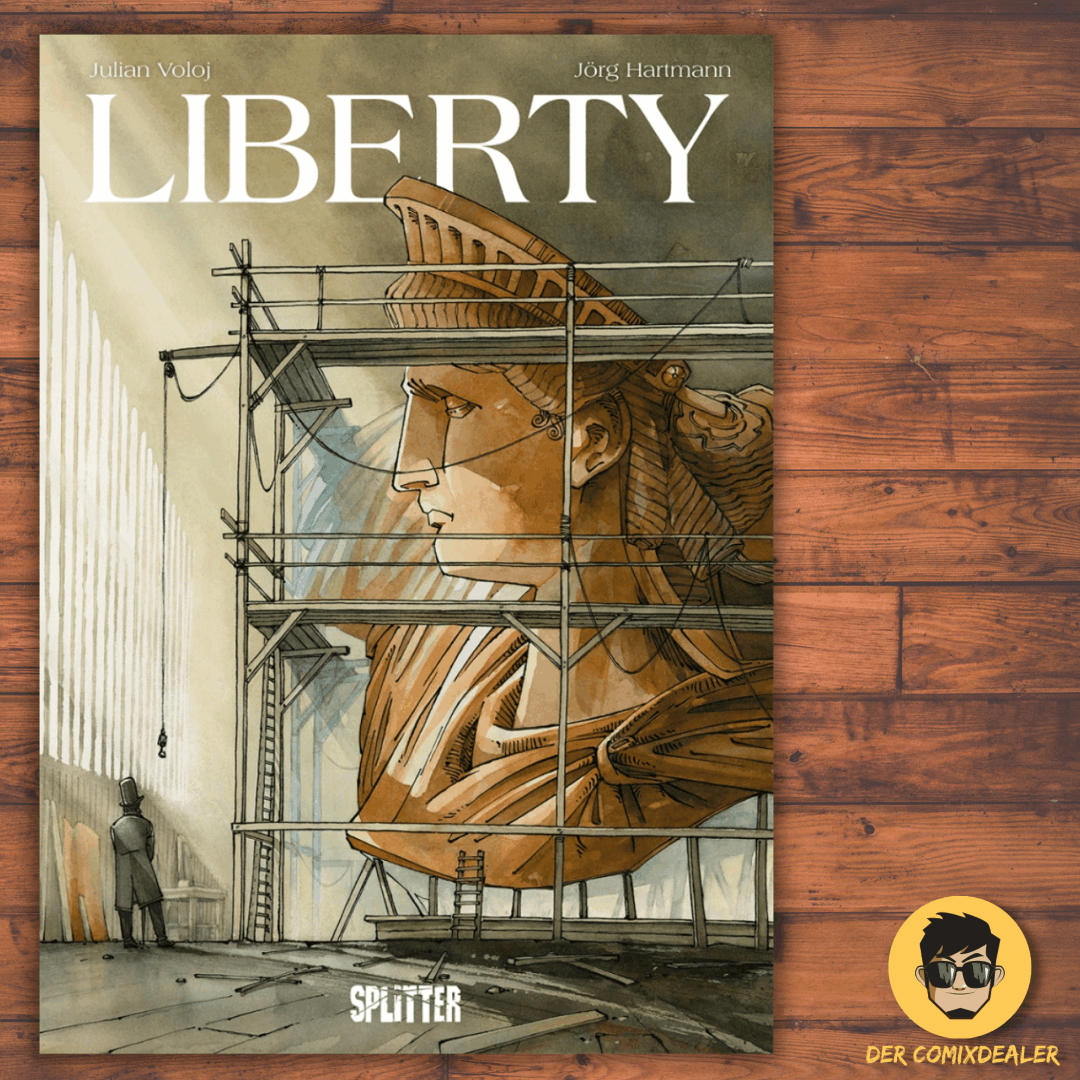 Liberty VZA Die Geschichte der Freiheitsstatue als Graphic Novel