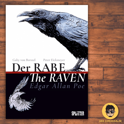 Der Rabe / The Raven Illustriertes Gedicht nach Edgar Allan Poe - Der Comixdealer