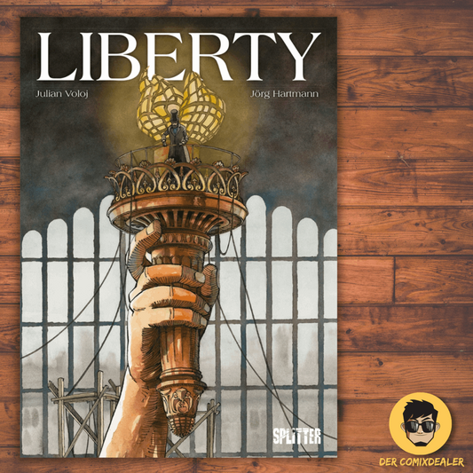 Liberty Die Geschichte der Freiheitsstatue als Graphic Novel