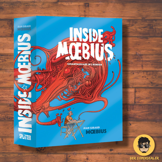Inside Moebius (limitierte Vorzugsausgabe) 20 Jahre Splitter Verlag – limitierte Sonderausgabe