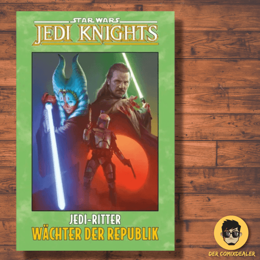 Star Wars Comics – Jedi-Ritter (Hardcover) featuring Jedi Knights on the cover with vibrant illustrations.