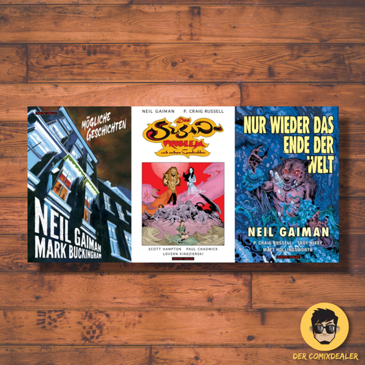 Das Neil Gaiman Bibliothek-Bundle (3 Bände) Mögliche Geschichten / Das Susan-Problem / Nur wieder das Ende der Welt