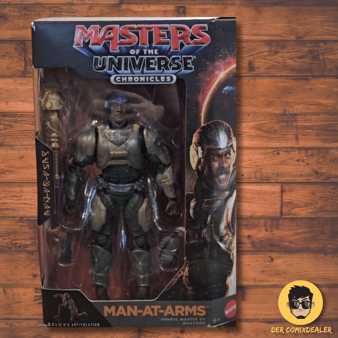 Masters of the Universe (2026) – Man-At-Arms Actionfigur (18 cm) | Chronicles