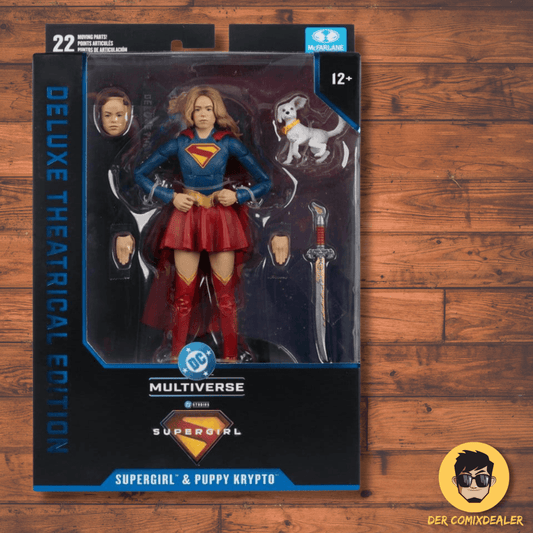 Supergirl (2026) DC Theatrical Deluxe Edition Actionfigur Supergirl & Baby Krypto 17 cm