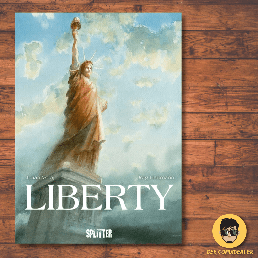 Liberty - erweiterte Neuausgabe - Die Geschichte der Freiheitsstatue als Graphic Novel