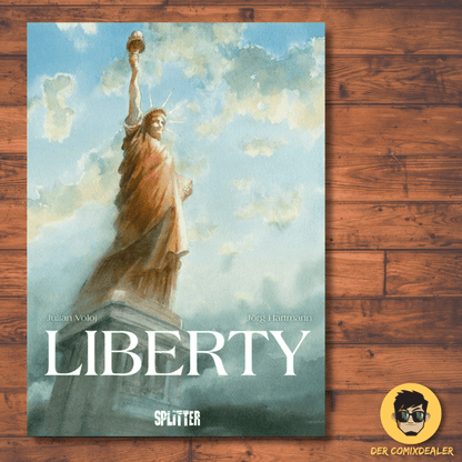 Liberty - erweiterte Neuausgabe - Die Geschichte der Freiheitsstatue als Graphic Novel
