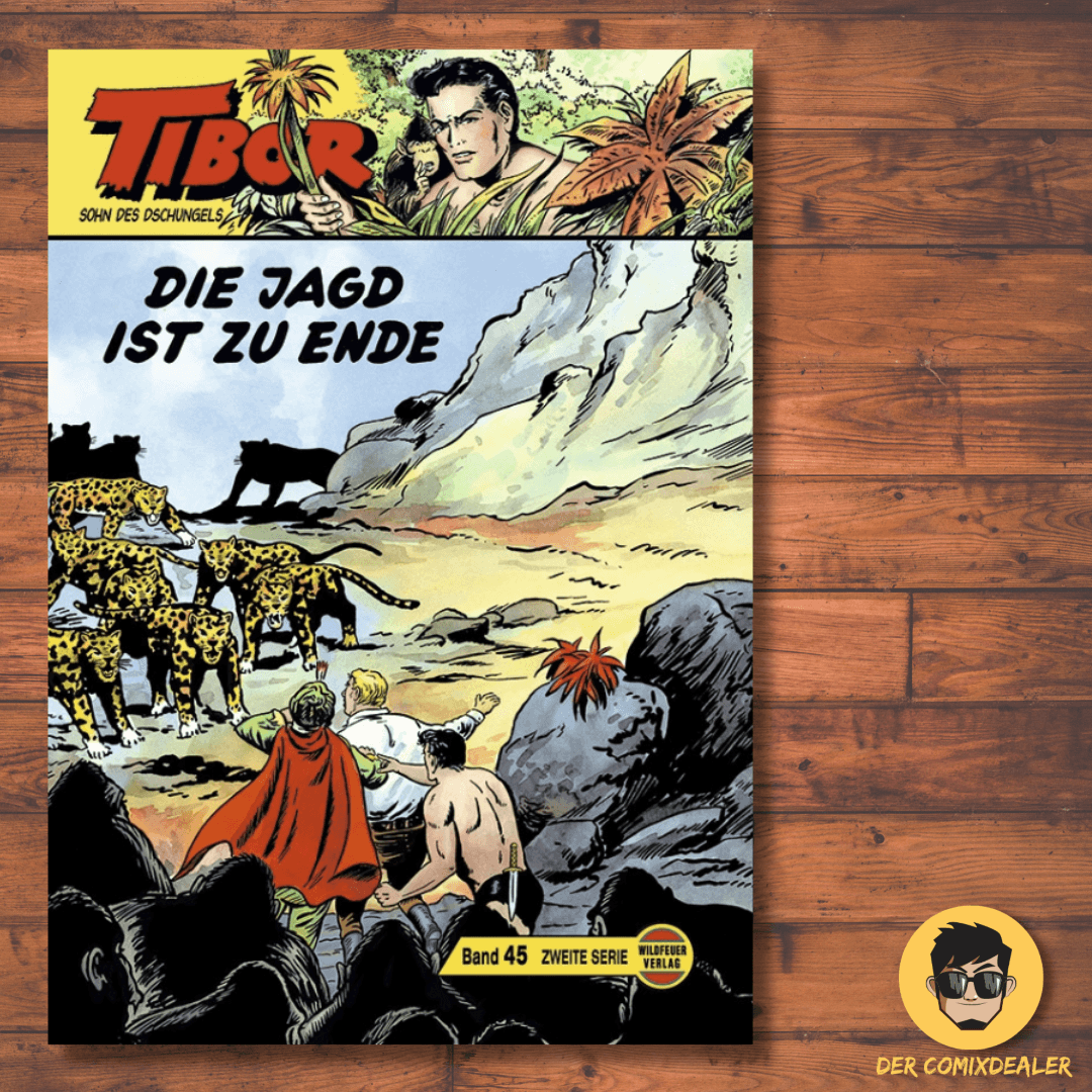 Tibor II. Serie Großband #45 – Die Jagd ist zu Ende