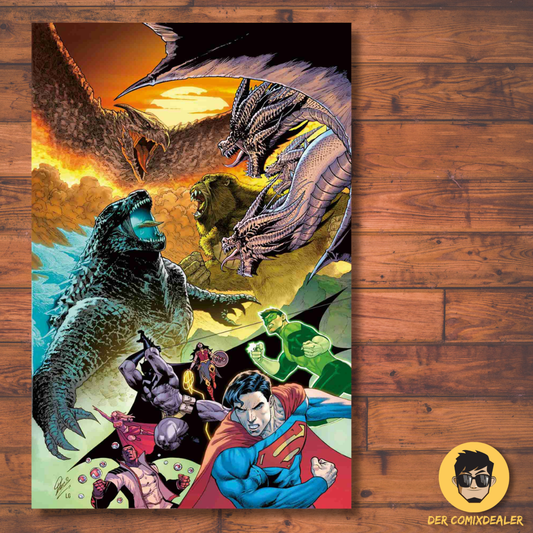 Justice League vs. Godzilla vs. Kong 2 Hardcover  Limitierte Auflage, nur 150 Exemplare erhältlich