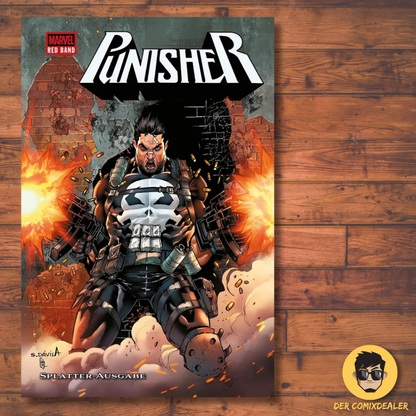 Punisher Splatter-Ausgabe Hardcover Variant A
