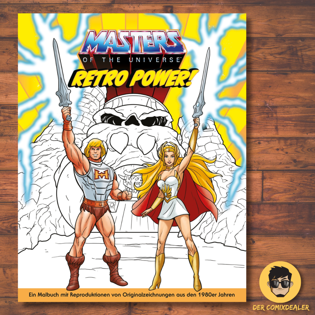 Masters of the Universe - Malbuch Inkl. Hörspiel-CD