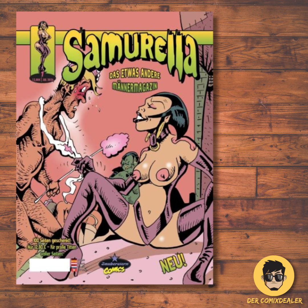 Samurella Magazin 1 Cover C - Roter Kopf