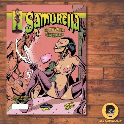 Samurella Magazin 1 Cover C - Roter Kopf