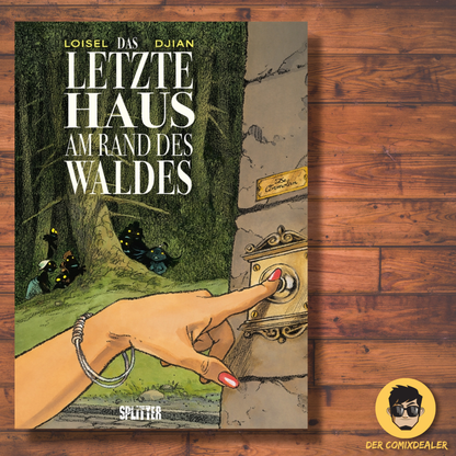 Das letzte Haus am Rand des Waldes