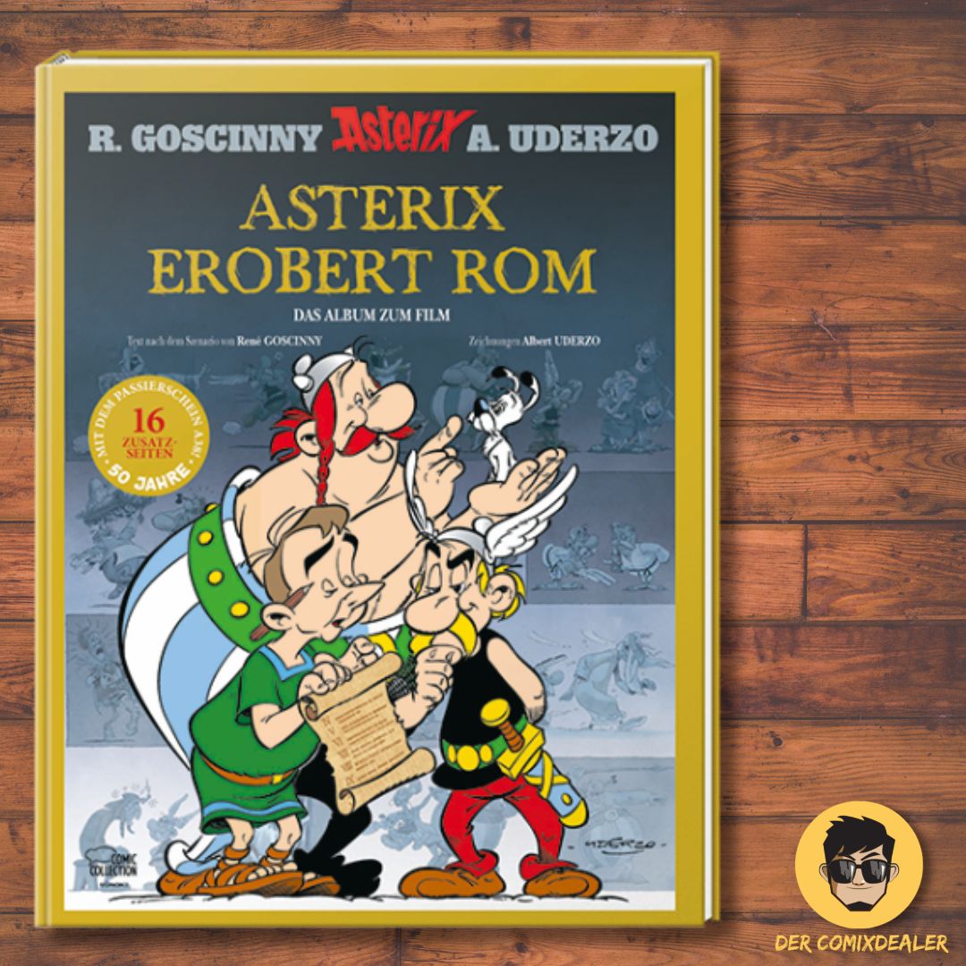 Asterix erobert Rom - Jubiläumsausgabe - gebundene Ausgabe