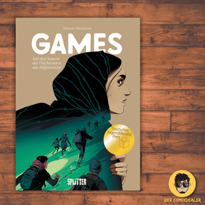 Games - Auf den Spuren der Flüchtenden aus Afghanistan Eine dokumentarische Graphic Novel - Der Comixdealer