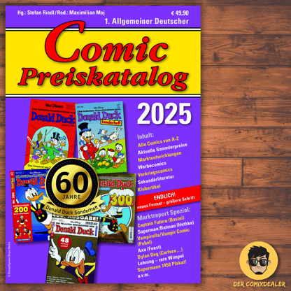 Comic Preiskatalog 2025 HC - Der Comixdealer