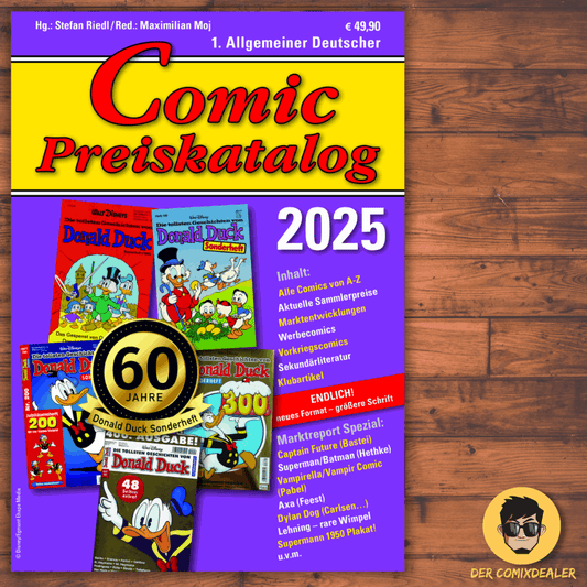 Comic Preiskatalog 2025 HC - Der Comixdealer