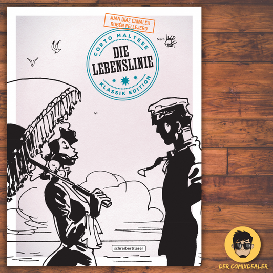 Corto Maltese #17 (s/w) Klassik Edition Die Lebenslinie