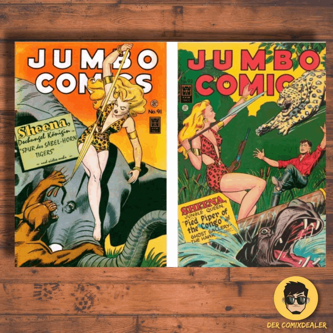 Jumbo Comics: Sheena 91/92 - Der Comixdealer