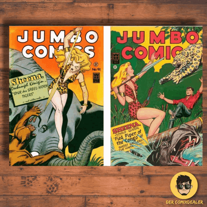 Jumbo Comics: Sheena 91/92 - Der Comixdealer