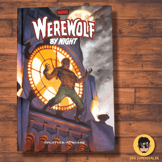Werewolf by Night – Splatter-Ausgabe (Hardcover | 222 Ex.)
