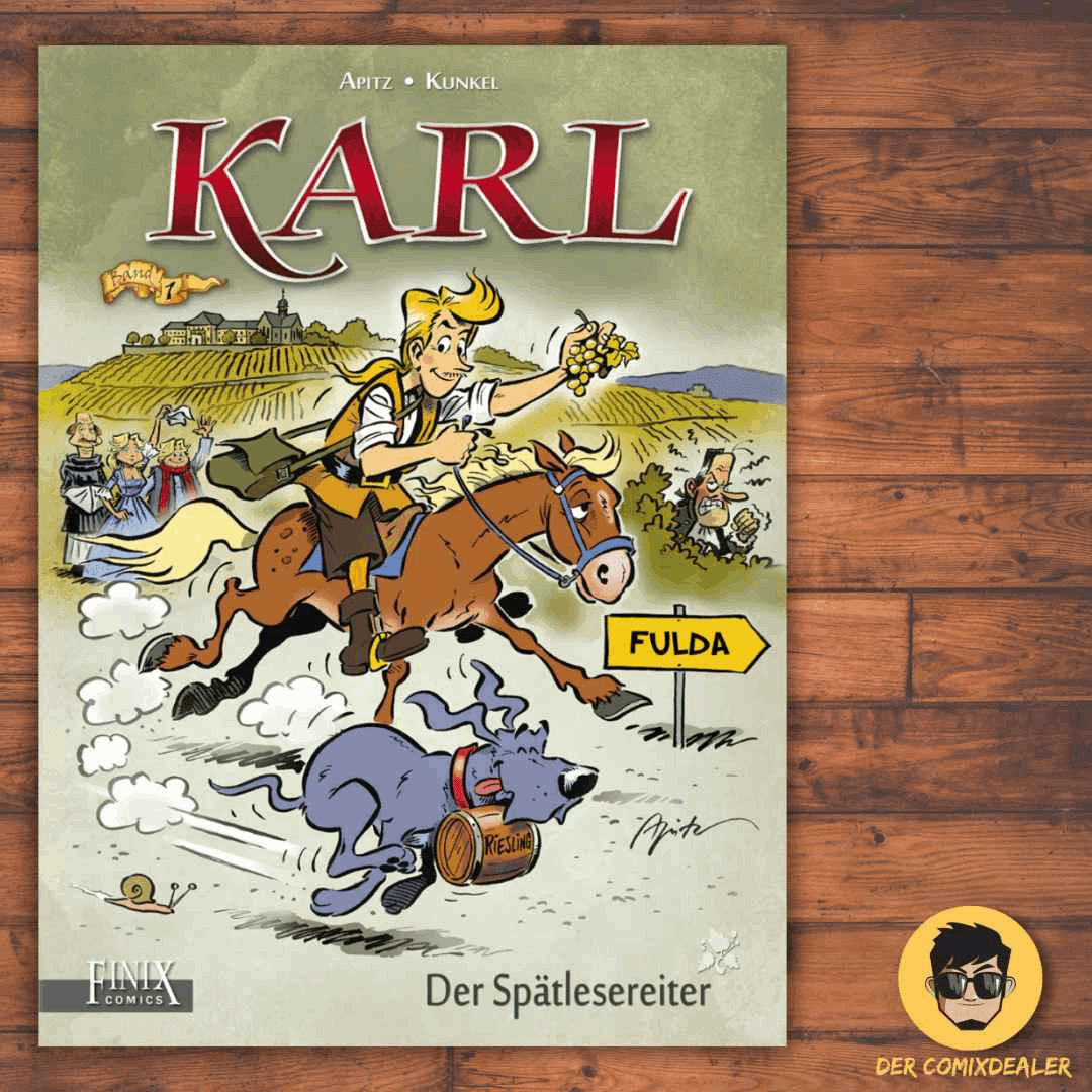 Karl 1 - Jubiläumsausgabe Der Spätlesereiter - Der Comixdealer