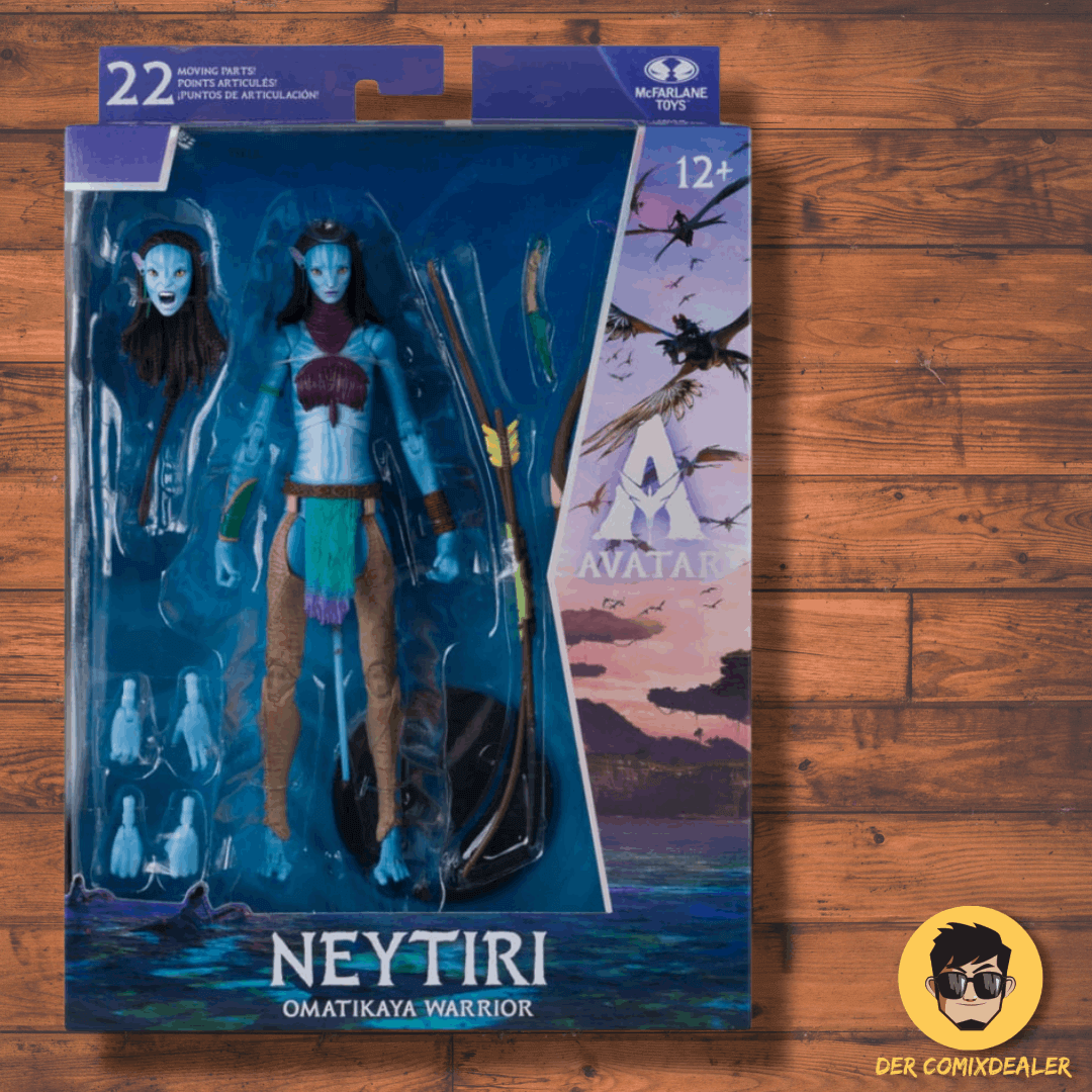 Avatar: Fire and Ash Actionfigur Neytiri (Omatikaya Warrior) 18 cm