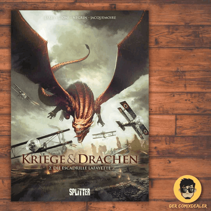 Kriege und Drachen #2 - Die Escadrille Lafayette - Der Comixdealer