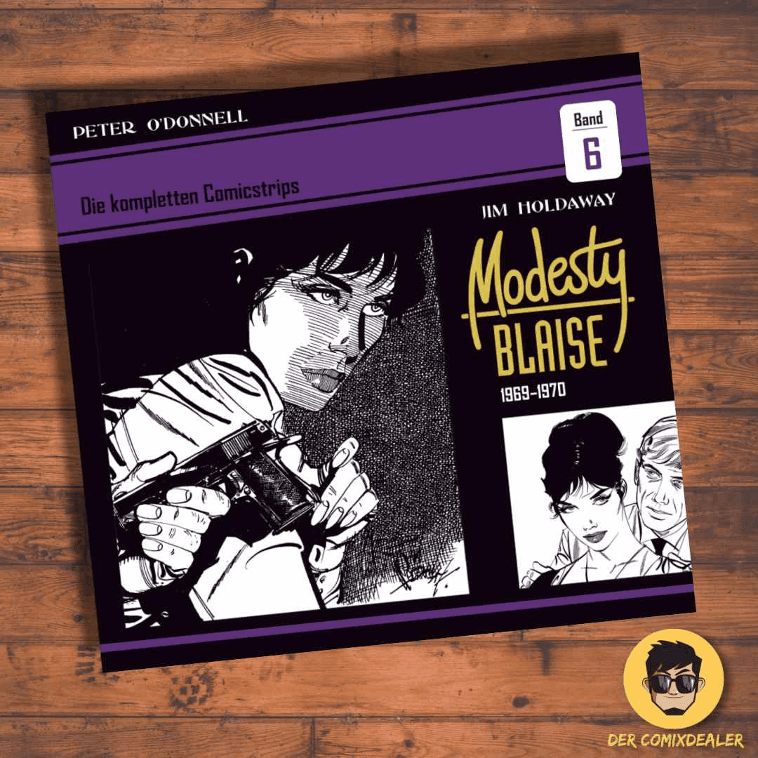 Modesty Blaise #6 Die kompletten Comicstrips - 1969 - 1970 - Der Comixdealer