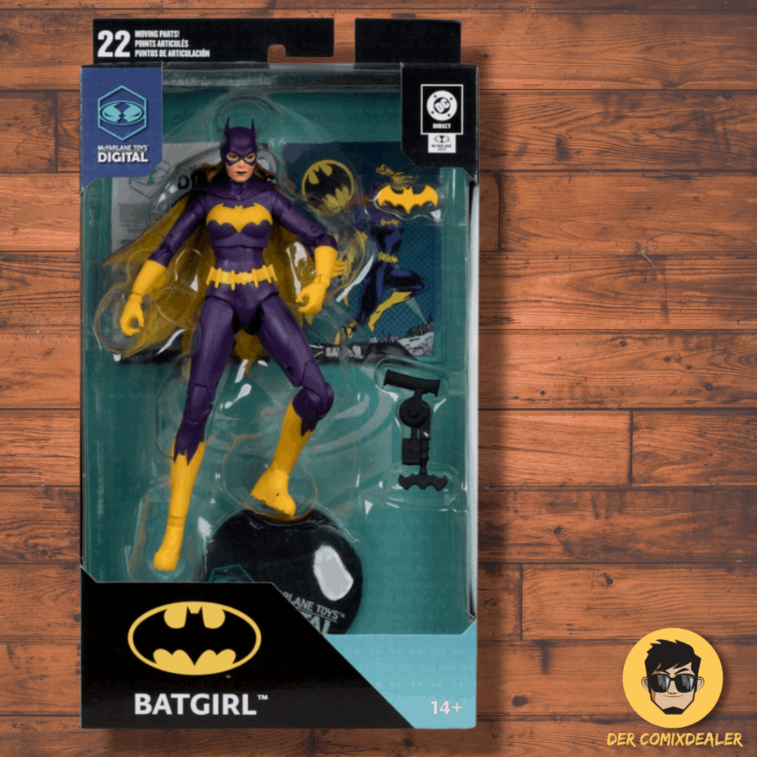 DC Direct McFarlane Toys Digital Actionfigur Batgirl (DC Classics) 18 cm