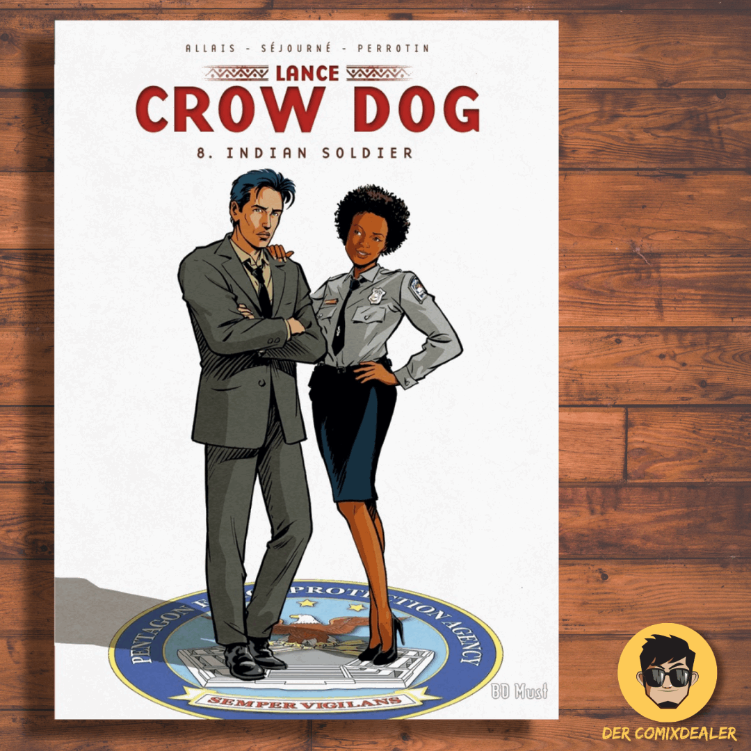 Lance Crow Dog 08 (ohne Ex-Libris) Indian Soldier