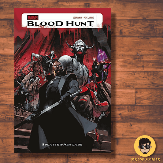 Blood Hunt Splatter-Ausgabe Paperpack Hardcover  Limitierte Auflage, nur 222 Exemplare erhältlich