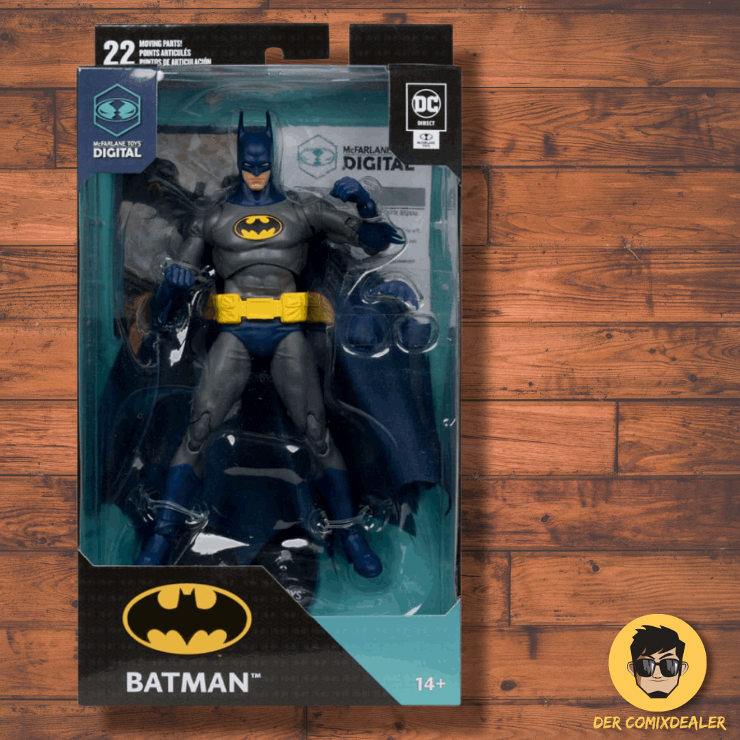 DC Direct McFarlane Toys Digital Actionfigur Batman (No Man's Land) 19 cm