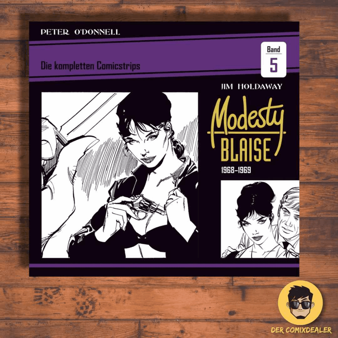 Modesty Blaise #5 Die kompletten Comicstrips - 1968 - 1969 - Der Comixdealer