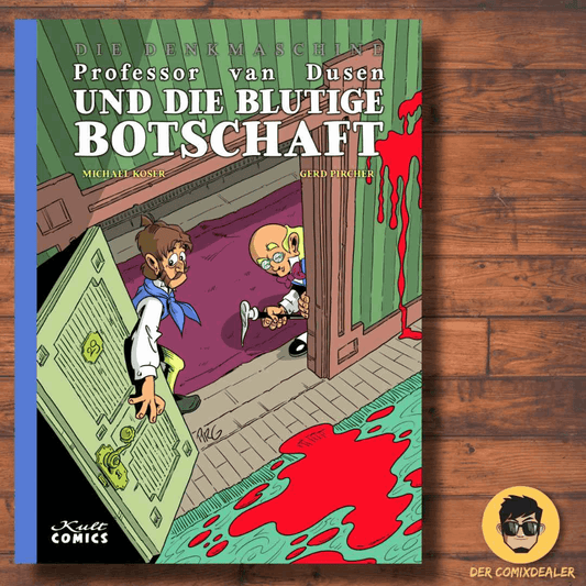 Die Denkmaschine# 10 - Professor van Dusen und die blutige Botschaft - Der Comixdealer