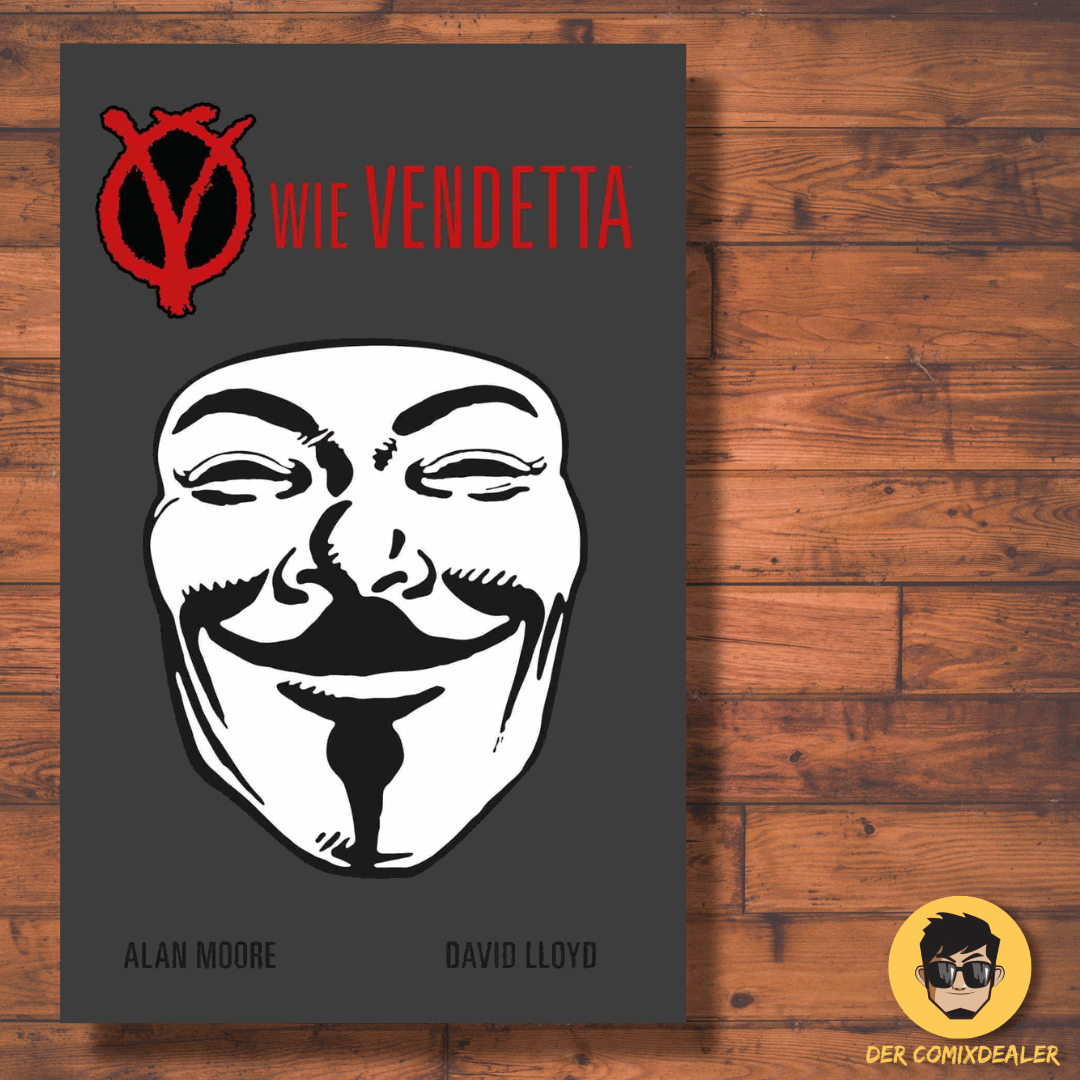 V wie Vendetta Relief-Hardcover  Limitierte Auflage, nur 333 Exemplare erhältlich