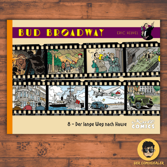 Bud Broadway #8 - Der Comixdealer