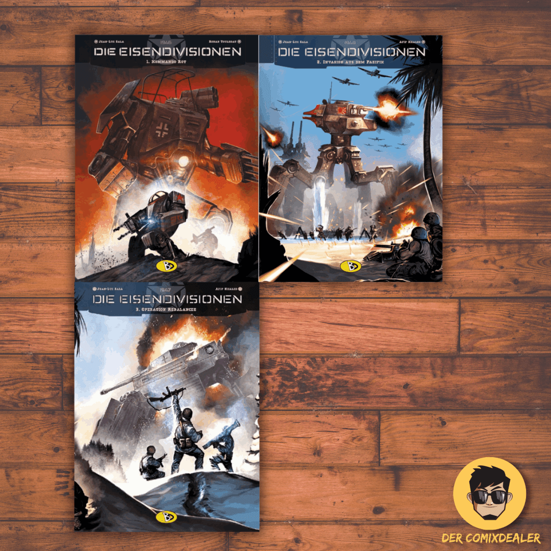 Die Eisendivisionen Bundle Band 1-3 - Der Comixdealer